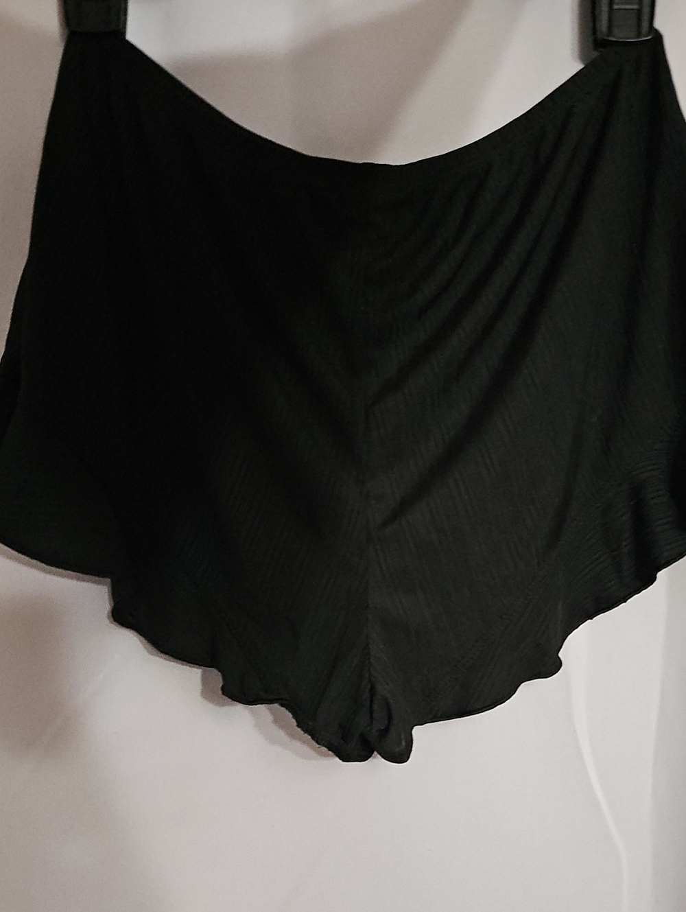 Secret Treasures Knotted Cami Set Scoop Neck front tie Small 4-6 Black Soot New - Picture 8 of 14